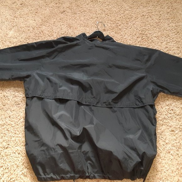 Black North End Rain Jacket, X-Large - Picture 4 of 13